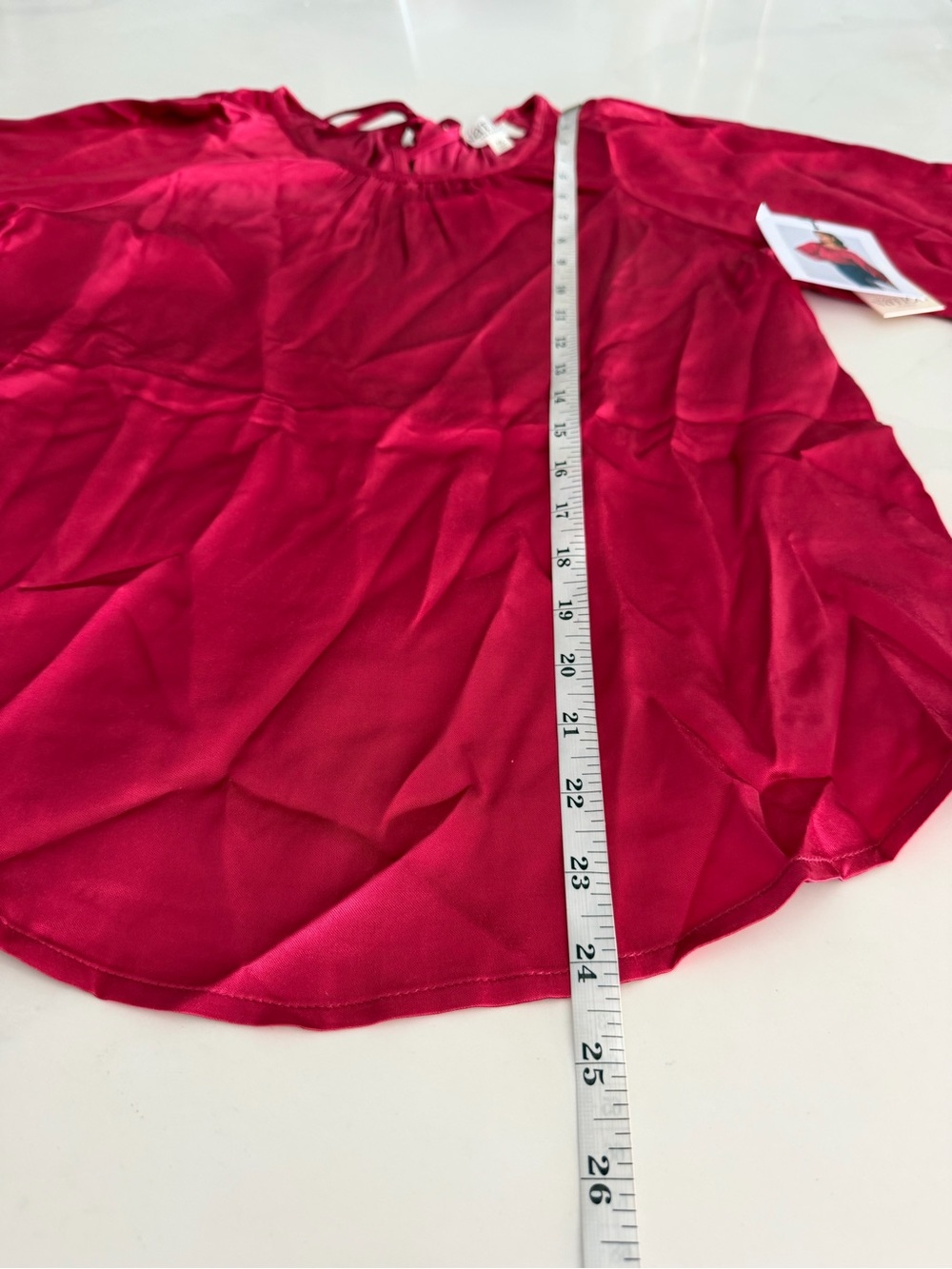 Nation Los Angeles LTD Eveline Satin Top in Raspberry Jam Sz XS MSRP $179 NWT - Picture 8 of 9